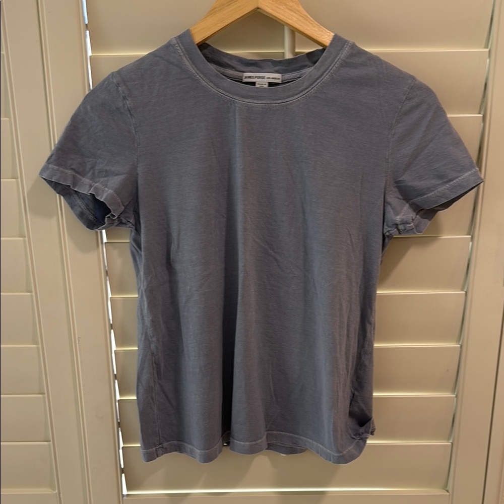 James Perse Light blue Coupe Tee